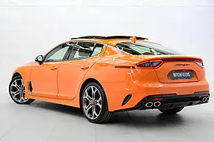 Used 2021 Kia Stinger GT S Gran Turismo Ember Orange - Interior and Exterior details 9