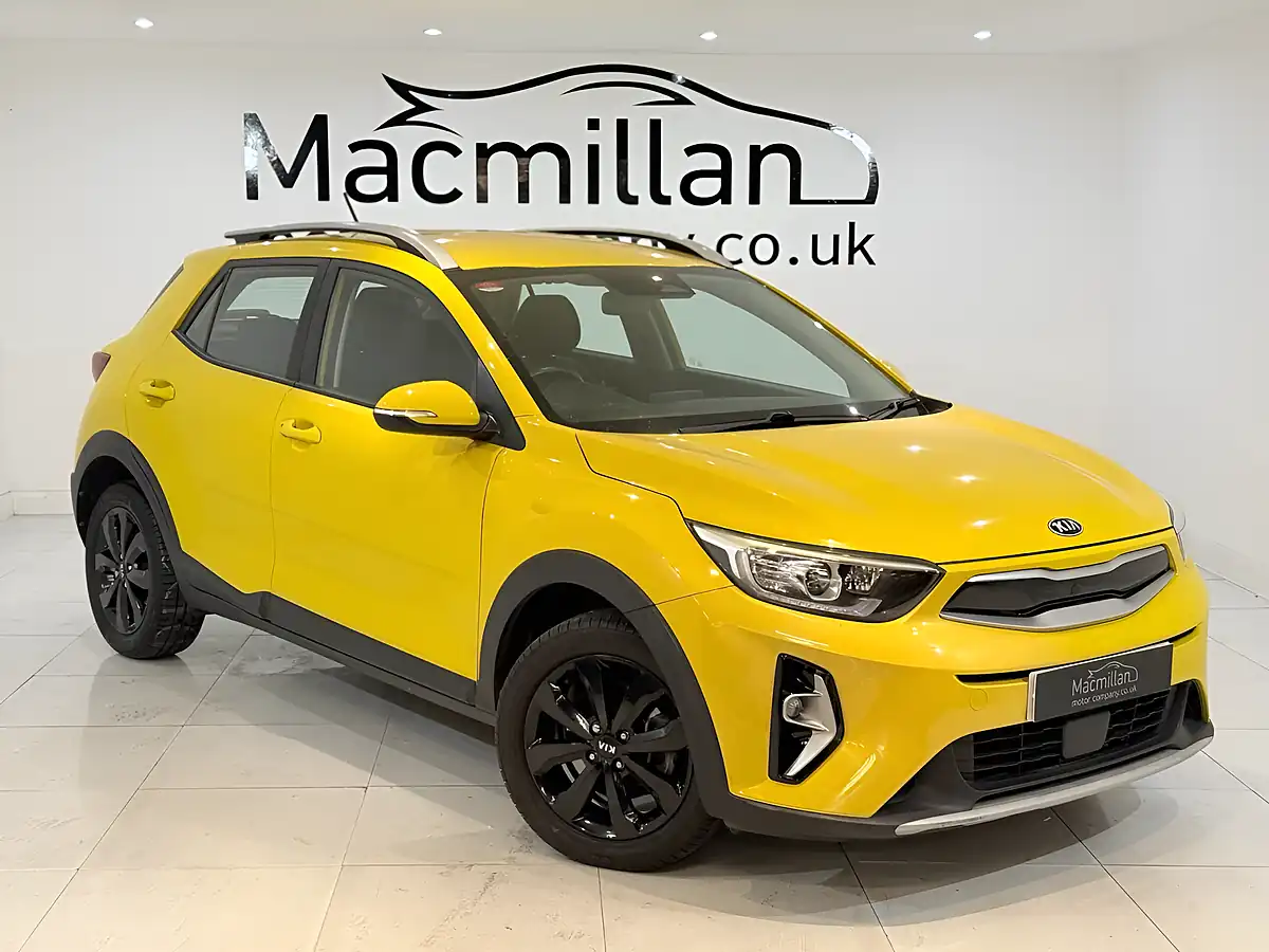 Used 2021 Kia Stonic 2 Yellow - Front View