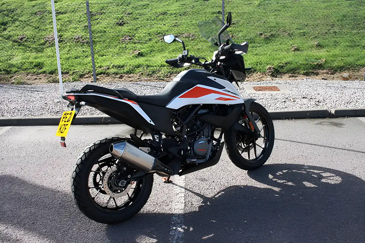 Used 2021 Ktm 390 Adventure White - Interior and Exterior details 6