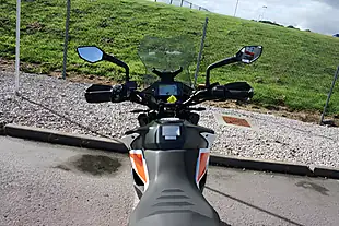 Used 2021 Ktm 390 Adventure White - Interior and Exterior details 9