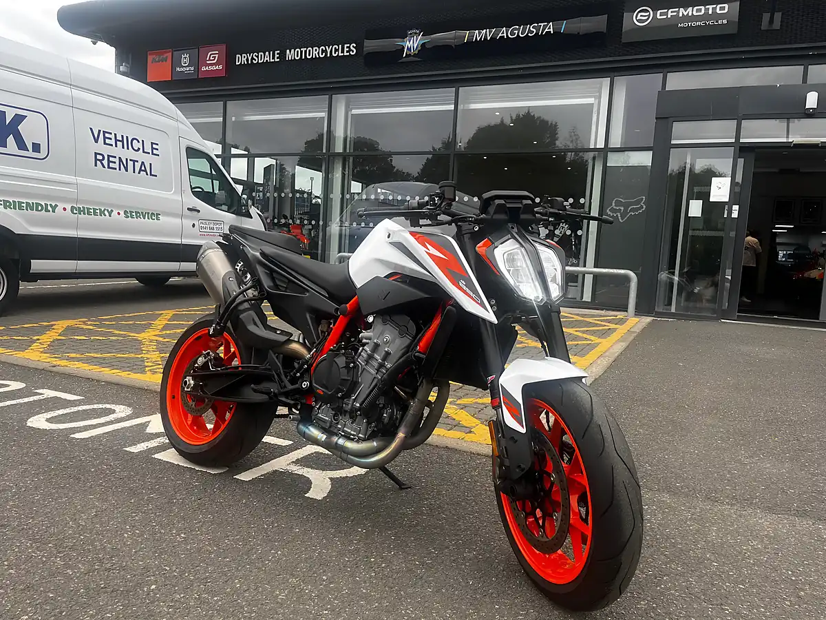Used 2021 Ktm 890 Duke R White - Interior and Exterior details 2