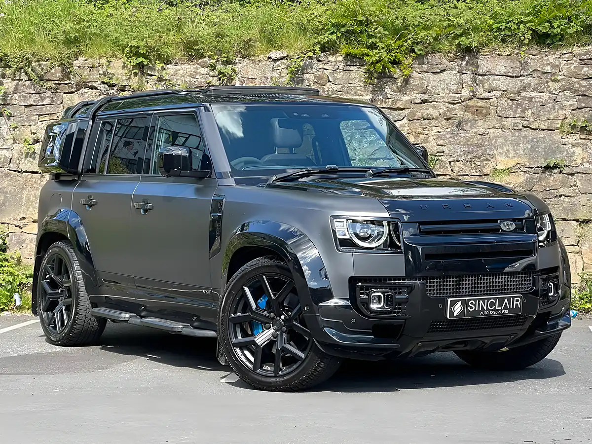 Used 2021 Land Rover Defender 110 Carpathian Edition Grey - Front View