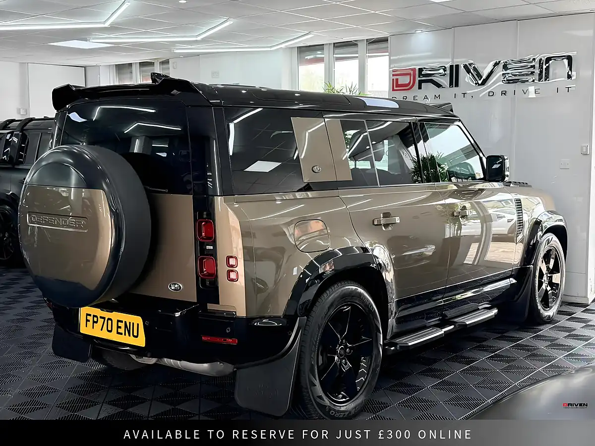 Used 2021 Land Rover Defender 110 First Edition Brown - Interior and Exterior details 12