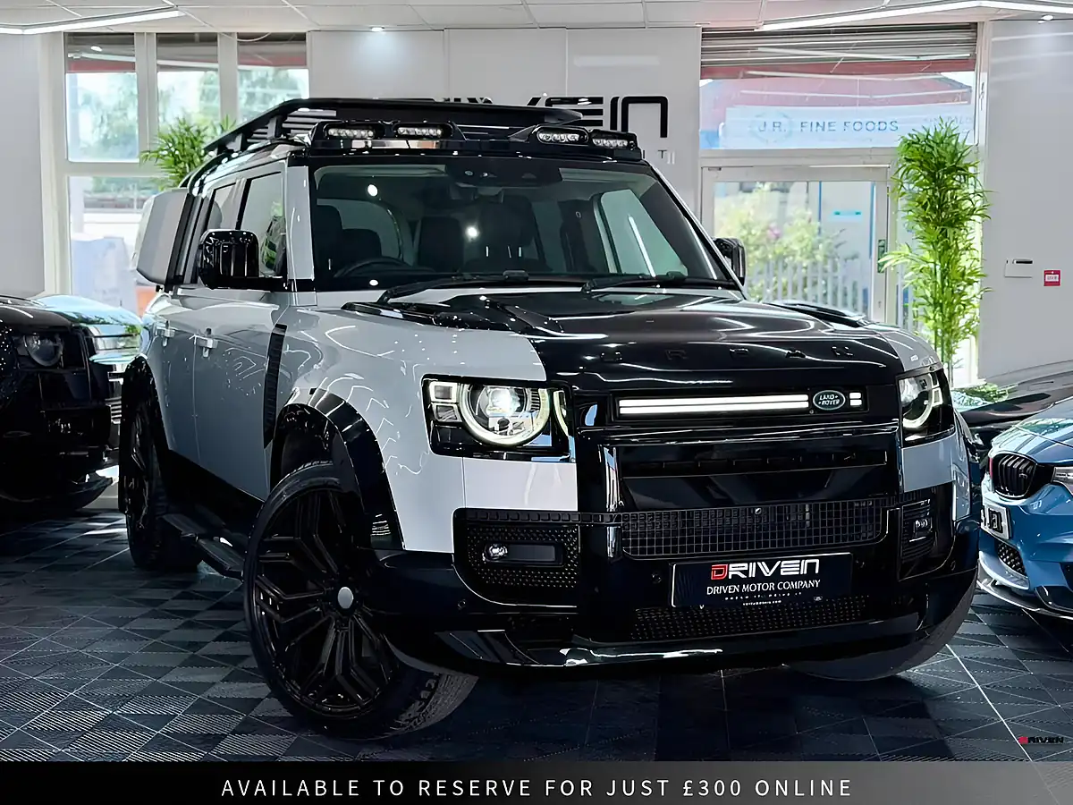 Used 2021 Land Rover Defender 110 First Edition Silver - Front View