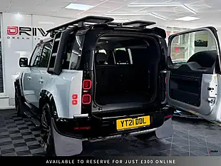 Used 2021 Land Rover Defender 110 First Edition Silver - Interior and Exterior details 7