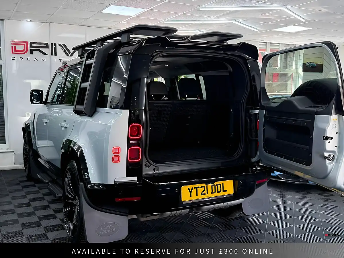 Used 2021 Land Rover Defender 110 First Edition Silver - Interior and Exterior details 7