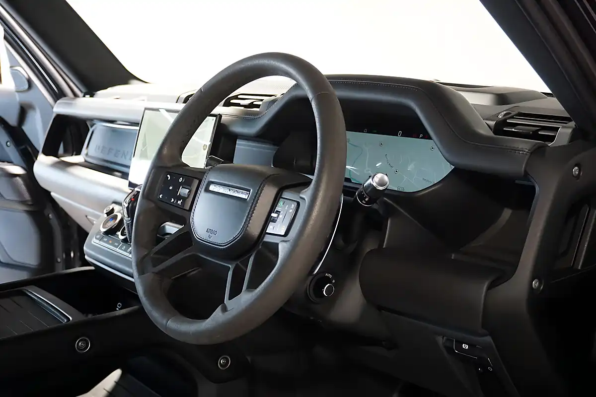 Used 2021 Land Rover Defender 110 Santorini Black - Interior and Exterior details 12