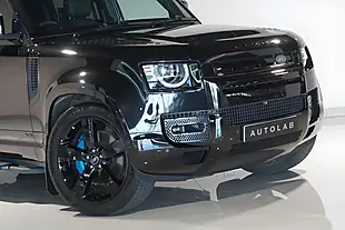 Used 2021 Land Rover Defender 110 Santorini Black - Interior and Exterior details 14