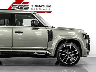 Used 2021 Land Rover Defender 110 X-Dynamic Hse Pangea Green Metallic - Interior and Exterior details 13
