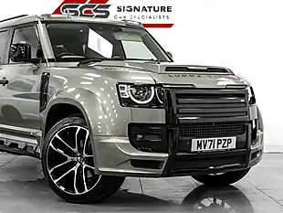 Used 2021 Land Rover Defender 110 X-Dynamic Hse Pangea Green Metallic - Interior and Exterior details 15