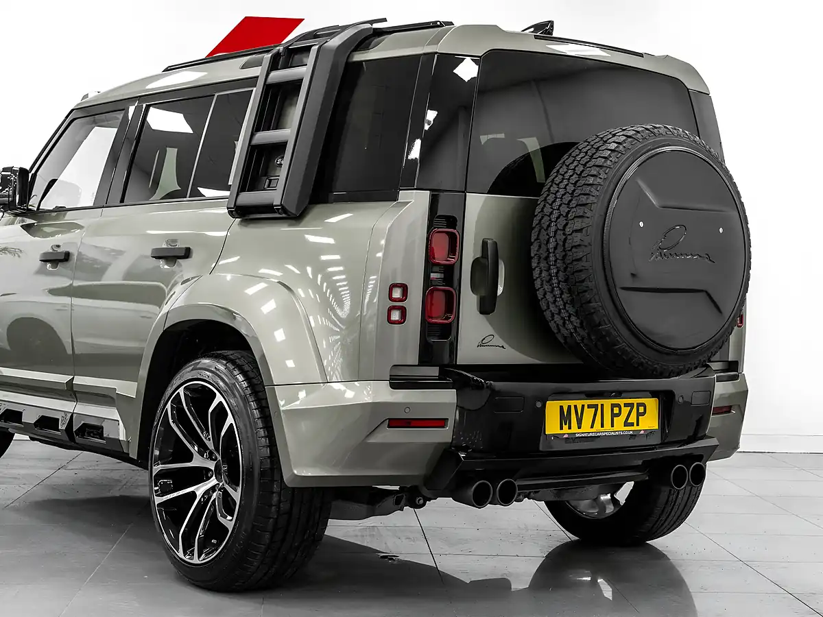 Used 2021 Land Rover Defender 110 X-Dynamic Hse Pangea Green Metallic - Interior and Exterior details 18