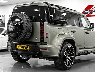 Used 2021 Land Rover Defender 110 X-Dynamic Hse Pangea Green Metallic - Interior and Exterior details 19