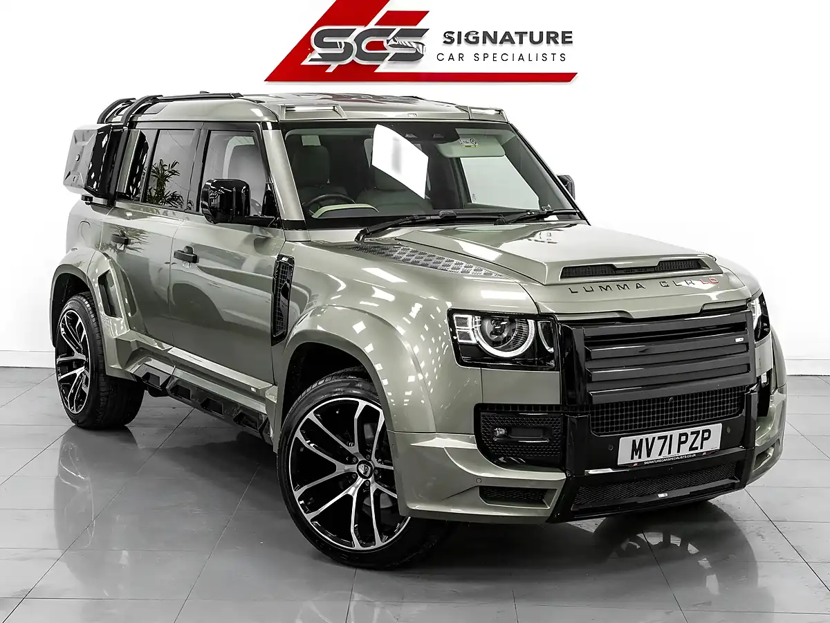 Used 2021 Land Rover Defender 110 X-Dynamic Hse Pangea Green Metallic - Interior and Exterior details 7