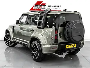 Used 2021 Land Rover Defender 110 X-Dynamic Hse Pangea Green Metallic - Interior and Exterior details 8