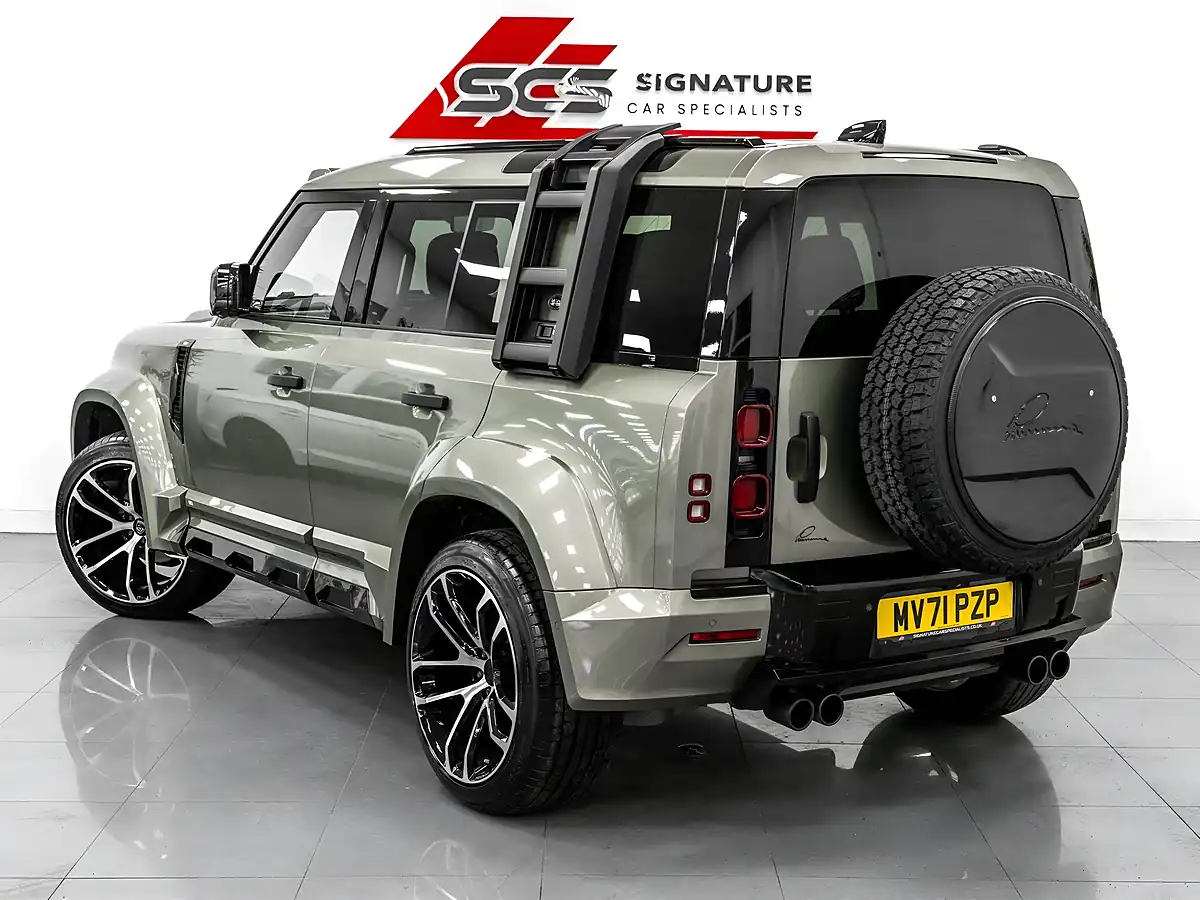 Used 2021 Land Rover Defender 110 X-Dynamic Hse Pangea Green Metallic - Interior and Exterior details 8