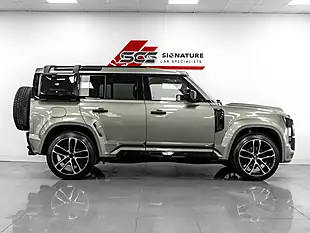 Used 2021 Land Rover Defender 110 X-Dynamic Hse Pangea Green Metallic - Interior and Exterior details 9