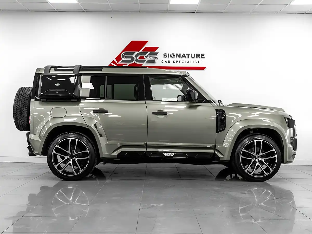 Used 2021 Land Rover Defender 110 X-Dynamic Hse Pangea Green Metallic - Interior and Exterior details 9