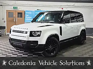 Used 2021 Land Rover Defender 110 X-Dynamic S White - Interior and Exterior details 2