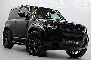 Used 2021 Land Rover Defender 90 Hard Top Black - Interior and Exterior details 2