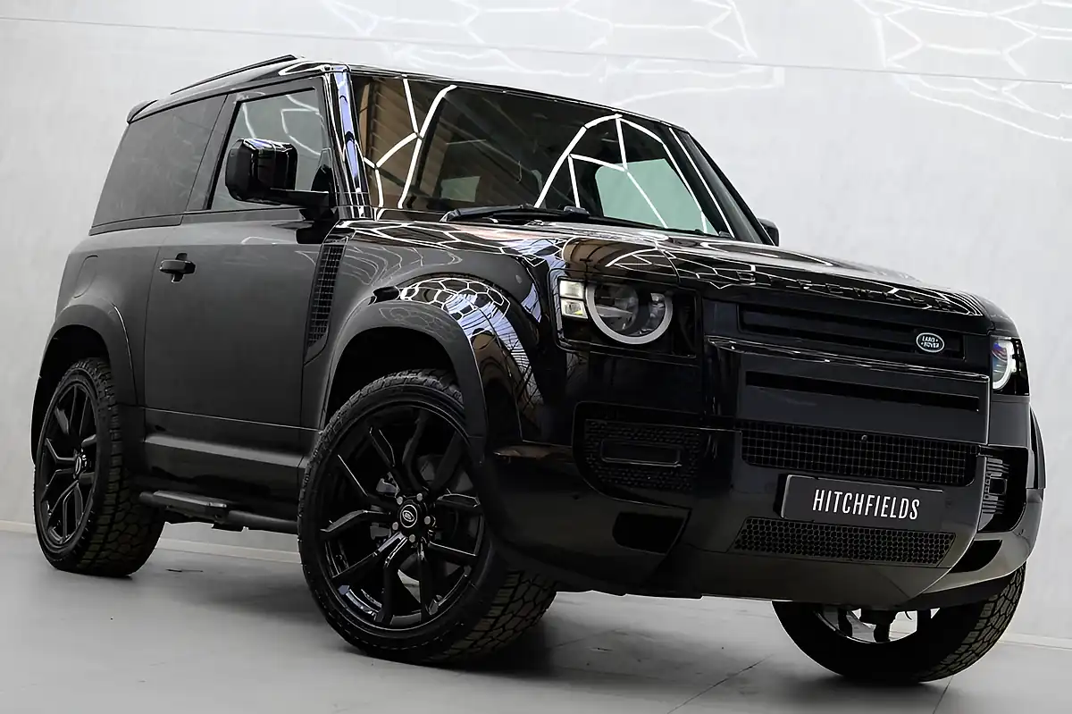 Used 2021 Land Rover Defender 90 Hard Top Black - Interior and Exterior details 2