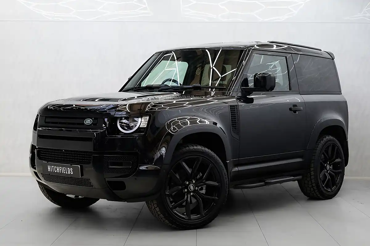 Used 2021 Land Rover Defender 90 Hard Top Black - Interior and Exterior details 5