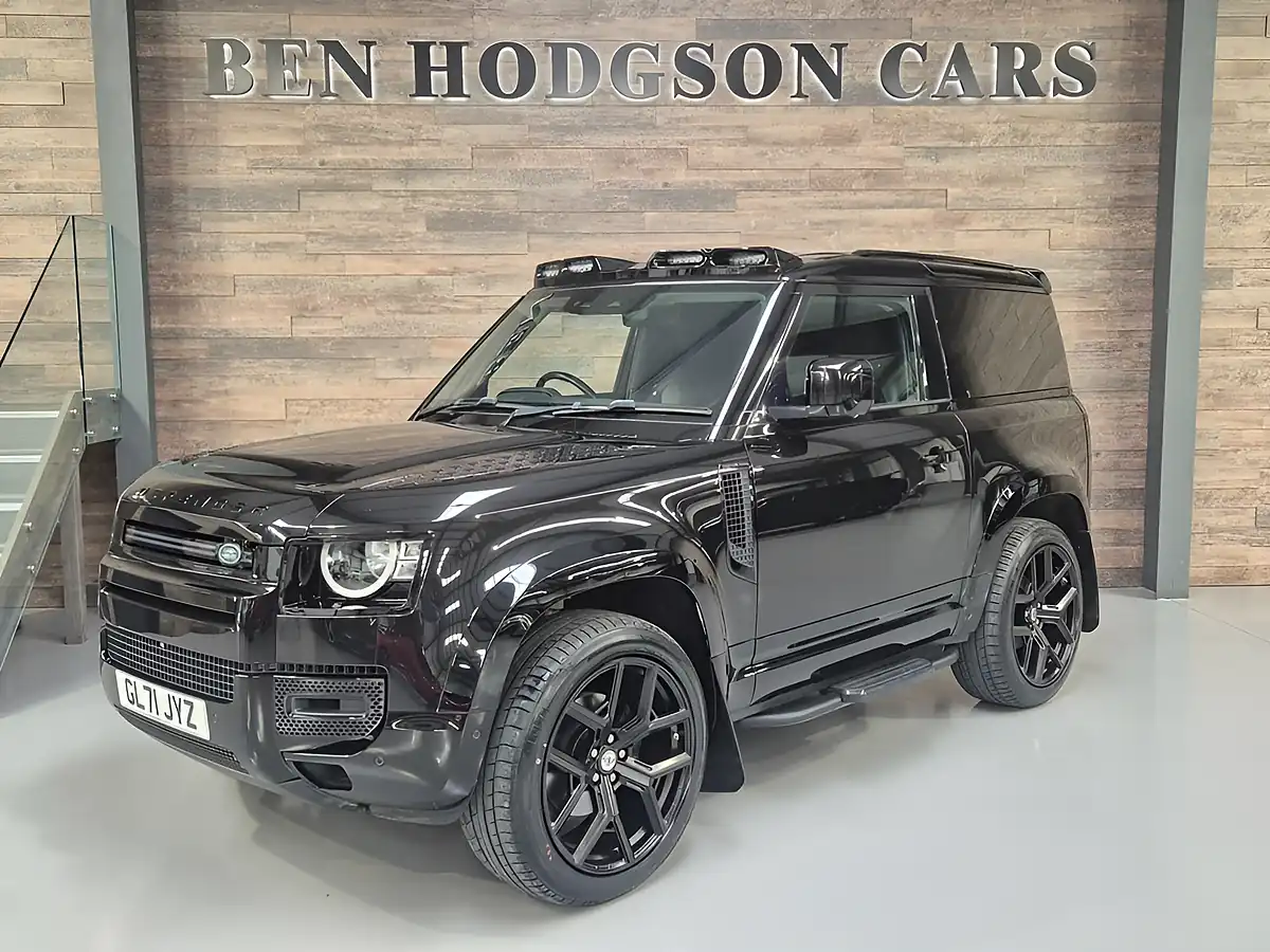 Used 2021 Land Rover Defender 90 Hard Top Black - Front View