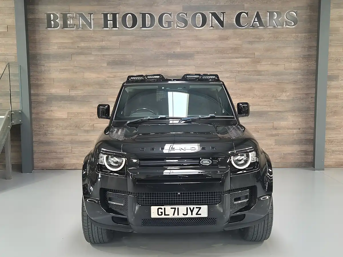 Used 2021 Land Rover Defender 90 Hard Top Black - Interior and Exterior details 2