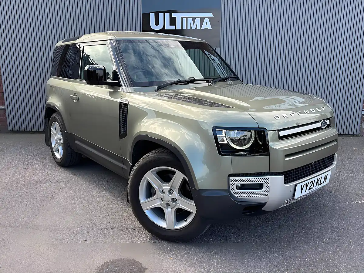 Used 2021 Land Rover Defender 90 Se Green - Interior and Exterior details 5