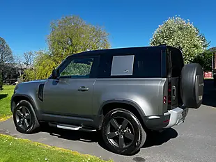 Used 2021 Land Rover Defender S Silver - Interior and Exterior details 10