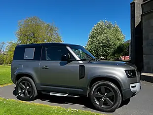 Used 2021 Land Rover Defender S Silver - Interior and Exterior details 4