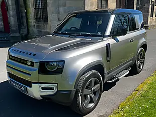 Used 2021 Land Rover Defender S Silver - Interior and Exterior details 9