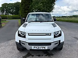 Used 2021 Land Rover Defender White - Interior and Exterior details 10
