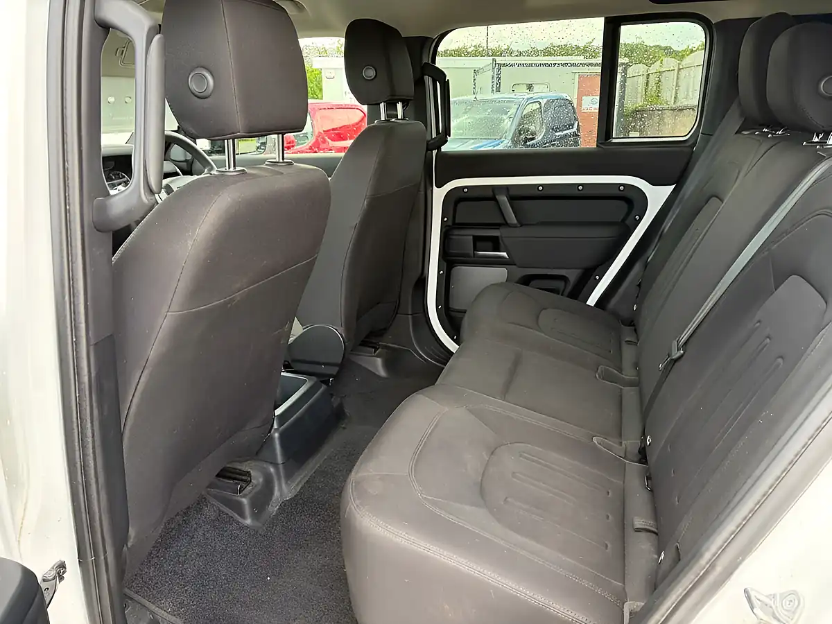 Used 2021 Land Rover Defender White - Interior and Exterior details 14