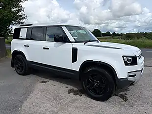 Used 2021 Land Rover Defender White - Interior and Exterior details 2