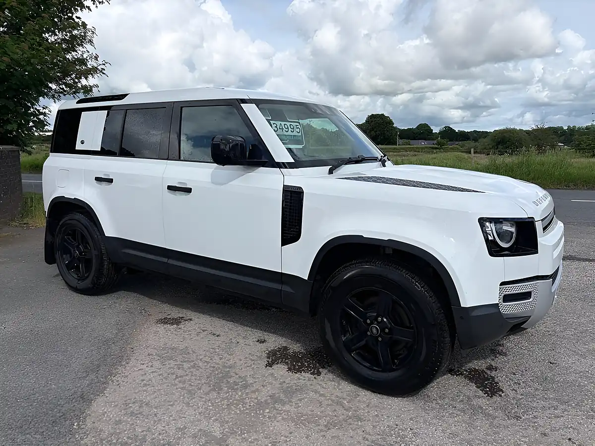 Used 2021 Land Rover Defender White - Interior and Exterior details 2