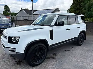 Used 2021 Land Rover Defender White - Interior and Exterior details 8