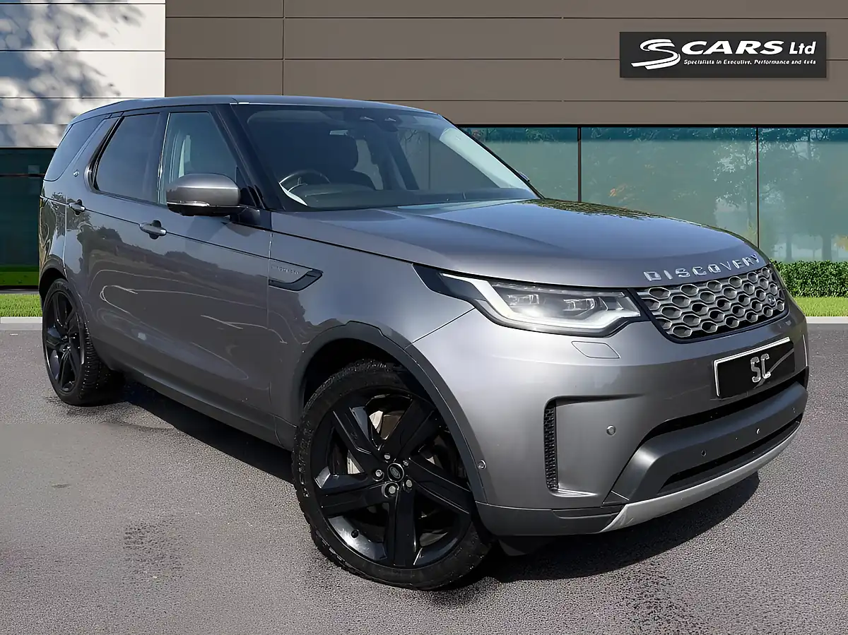 Used 2021 Land Rover Discovery Hse Grey - Front View