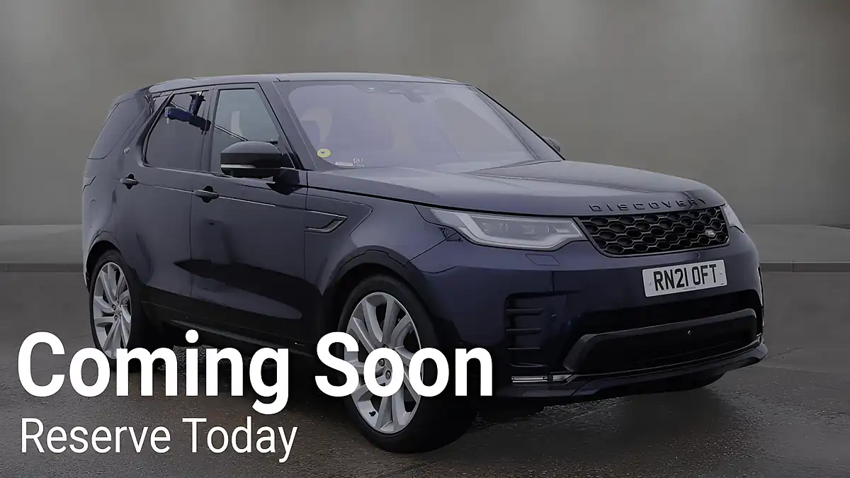 Used 2021 Land Rover Discovery R-Dynamic Hse Portofino Blue - Front View