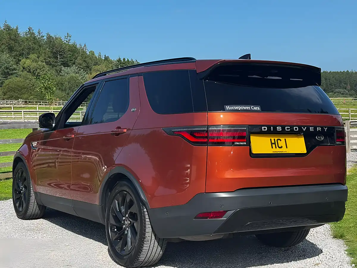 Used 2021 Land Rover Discovery S Orange - Interior and Exterior details 2