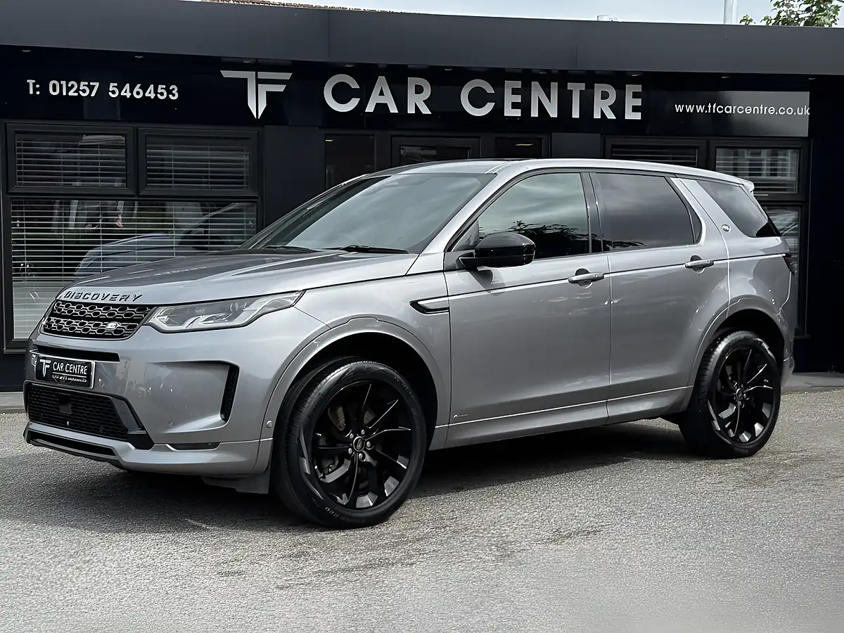 Used 2021 Land Rover Discovery Sport R-Dynamic Hse Grey - Front View