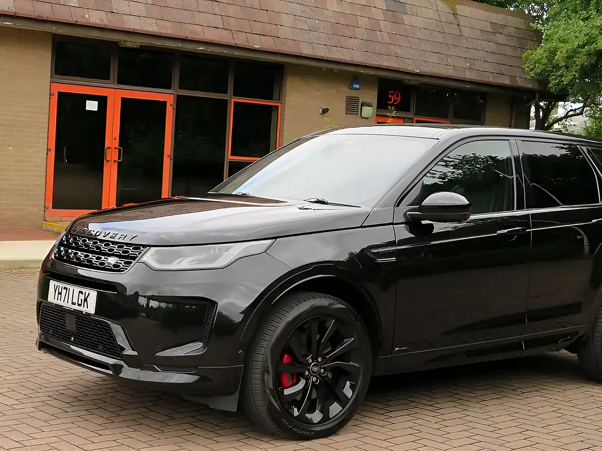 Used 2021 Land Rover Discovery Sport R-Dynamic Hse Santorini Black - Interior and Exterior details 11