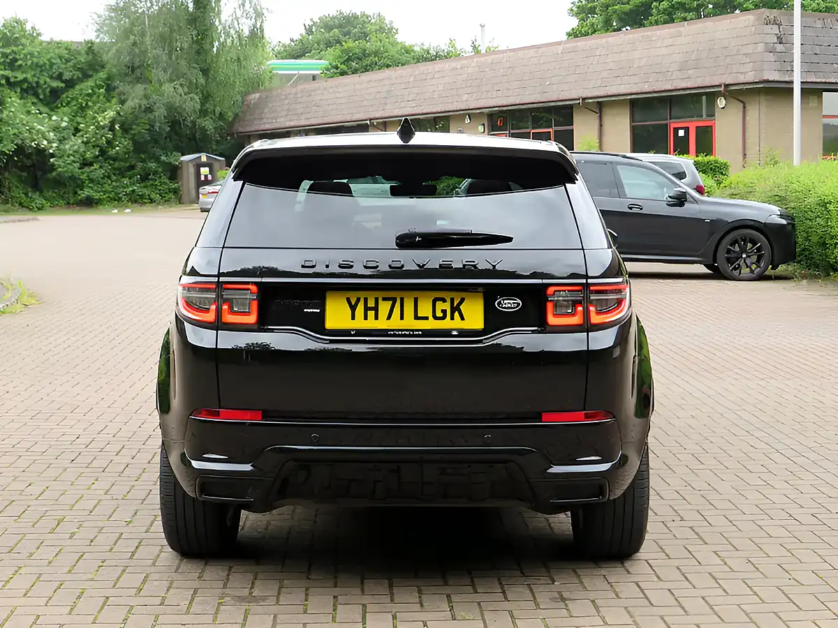 Used 2021 Land Rover Discovery Sport R-Dynamic Hse Santorini Black - Interior and Exterior details 4