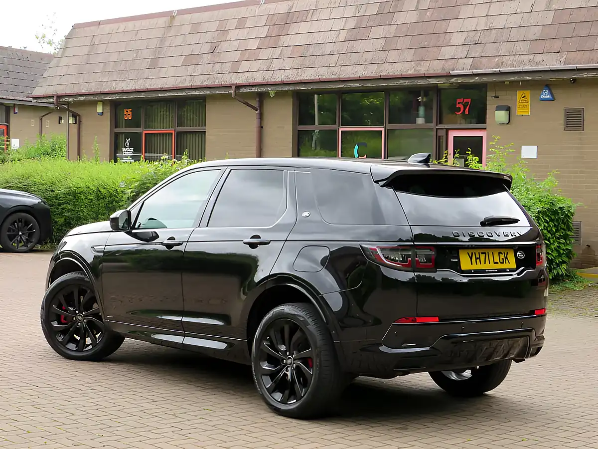 Used 2021 Land Rover Discovery Sport R-Dynamic Hse Santorini Black - Interior and Exterior details 5