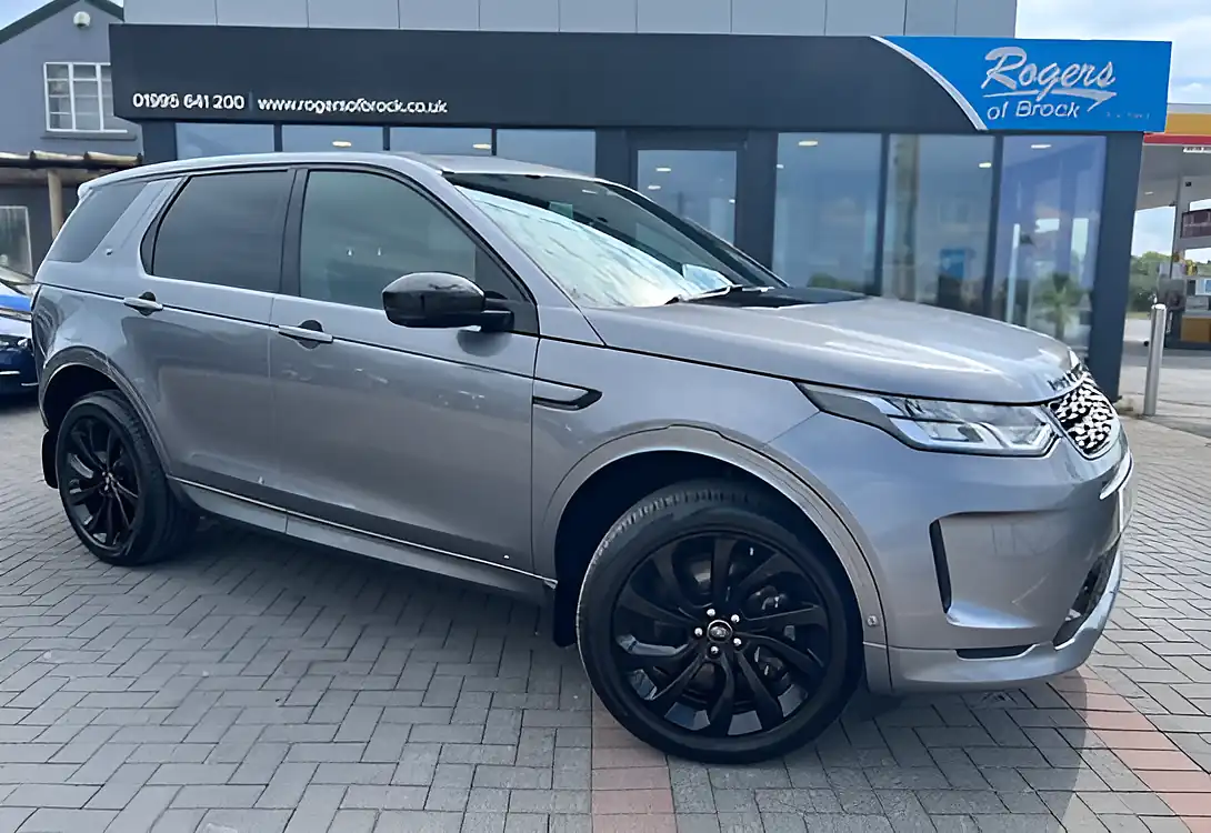 Used 2021 Land Rover Discovery Sport R-Dynamic S Plus Eiger Grey - Front View
