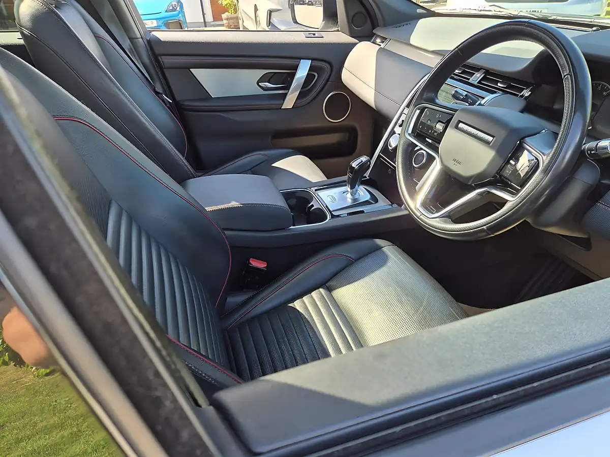Used 2021 Land Rover Discovery Sport R-Dynamic S Plus White - Interior and Exterior details 8