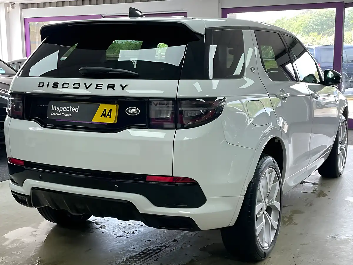 Used 2021 Land Rover Discovery Sport R-Dynamic S Plus White - Interior and Exterior details 8