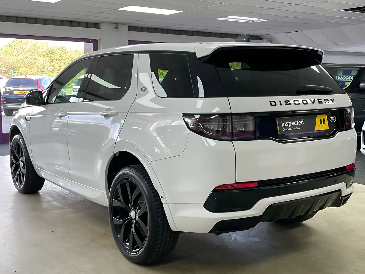 Used 2021 Land Rover Discovery Sport R-Dynamic S Plus White - Interior and Exterior details 9