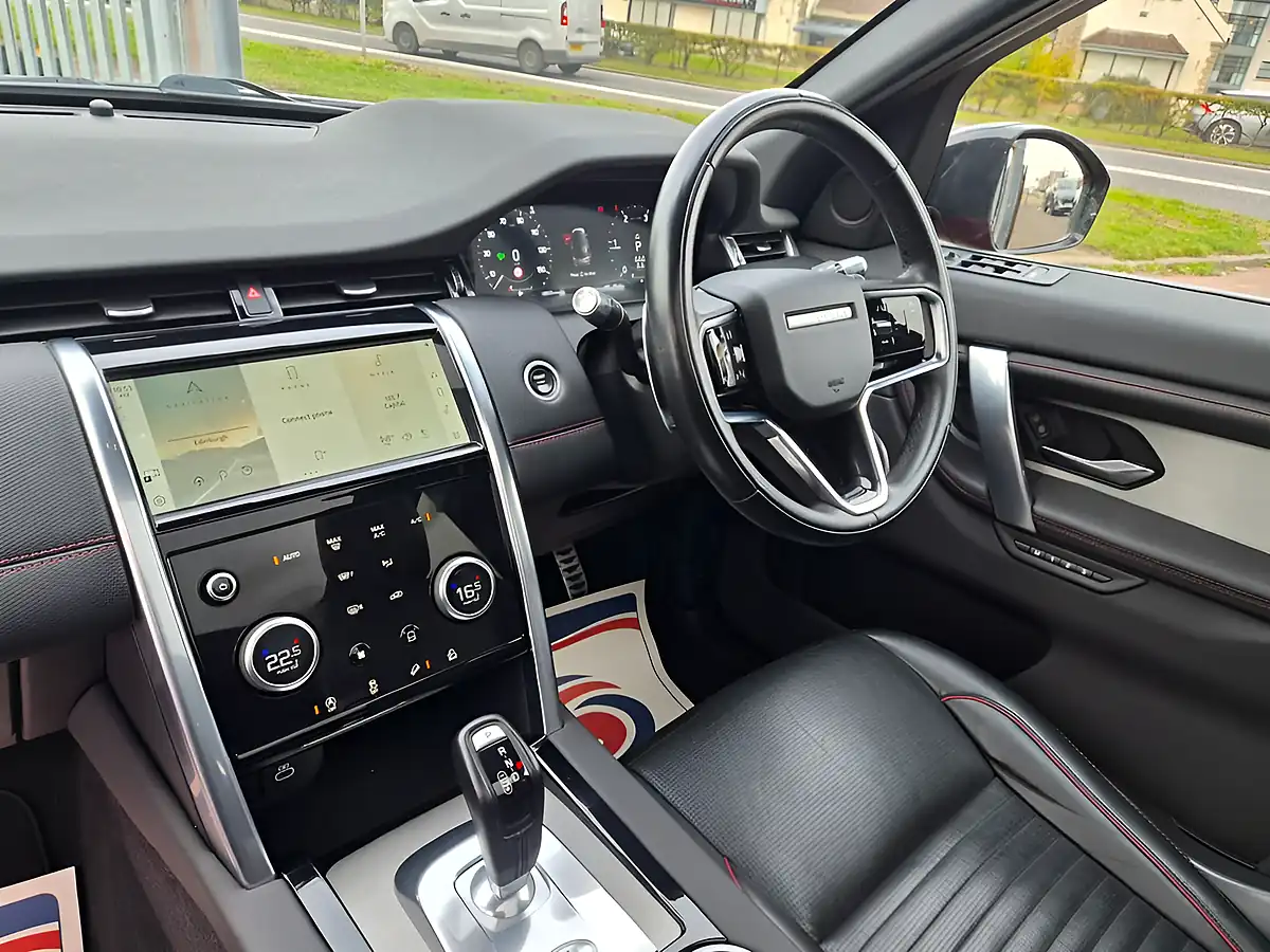 Used 2021 Land Rover Discovery Sport R-Dynamic Se Red - Interior and Exterior details 14