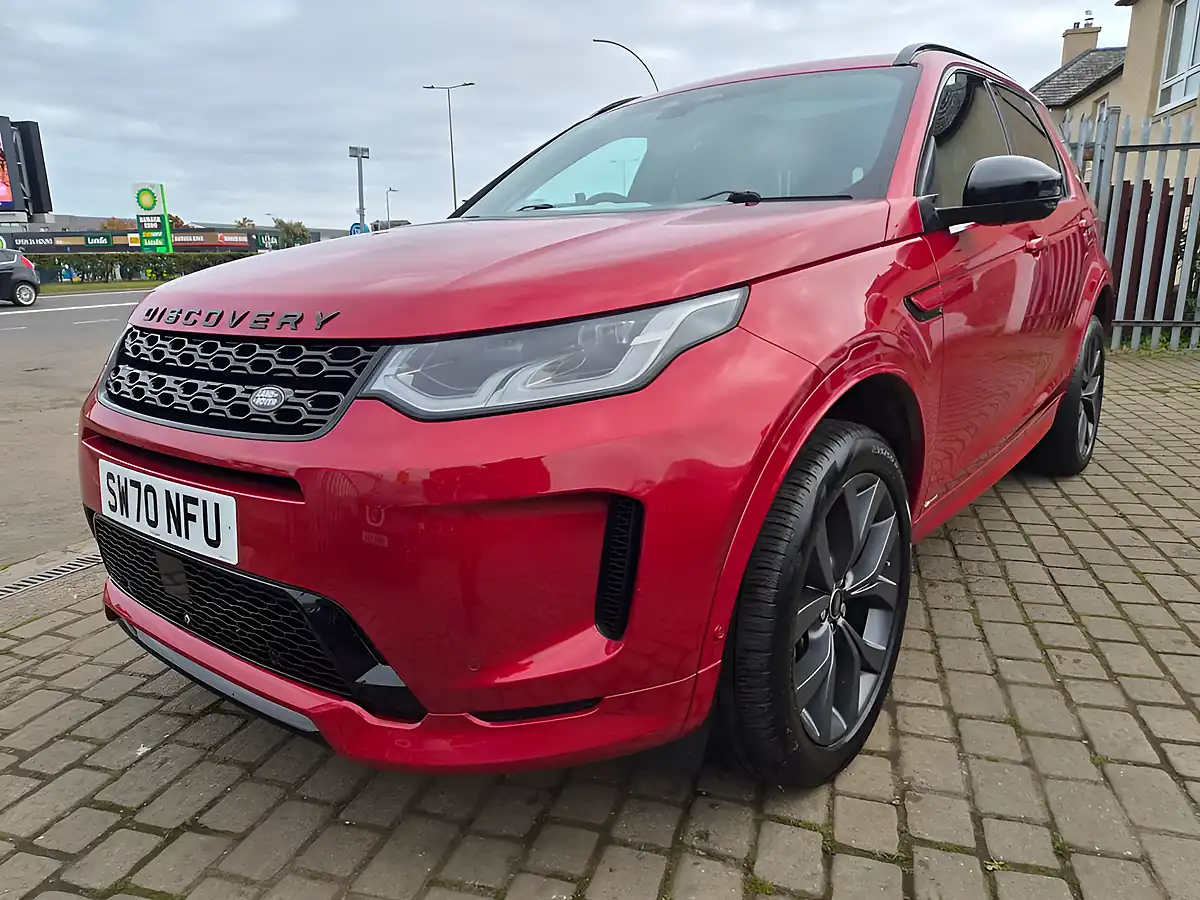 Used 2021 Land Rover Discovery Sport R-Dynamic Se Red - Interior and Exterior details 3