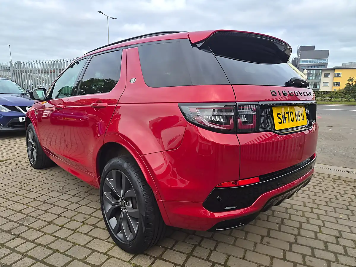 Used 2021 Land Rover Discovery Sport R-Dynamic Se Red - Interior and Exterior details 4